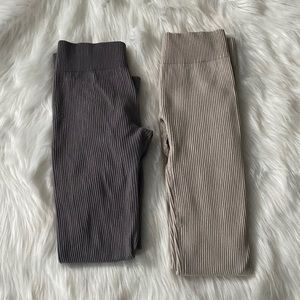 Ribbed Leggings